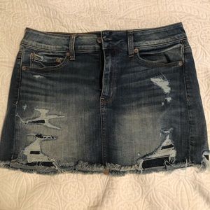 AE denim skirt